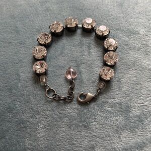 Sabika Silver Vienna Crystal Bracelet